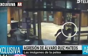 Un vídeo demuestra la supuesta implicación del hijo de Ruiz Mateos en una pelea